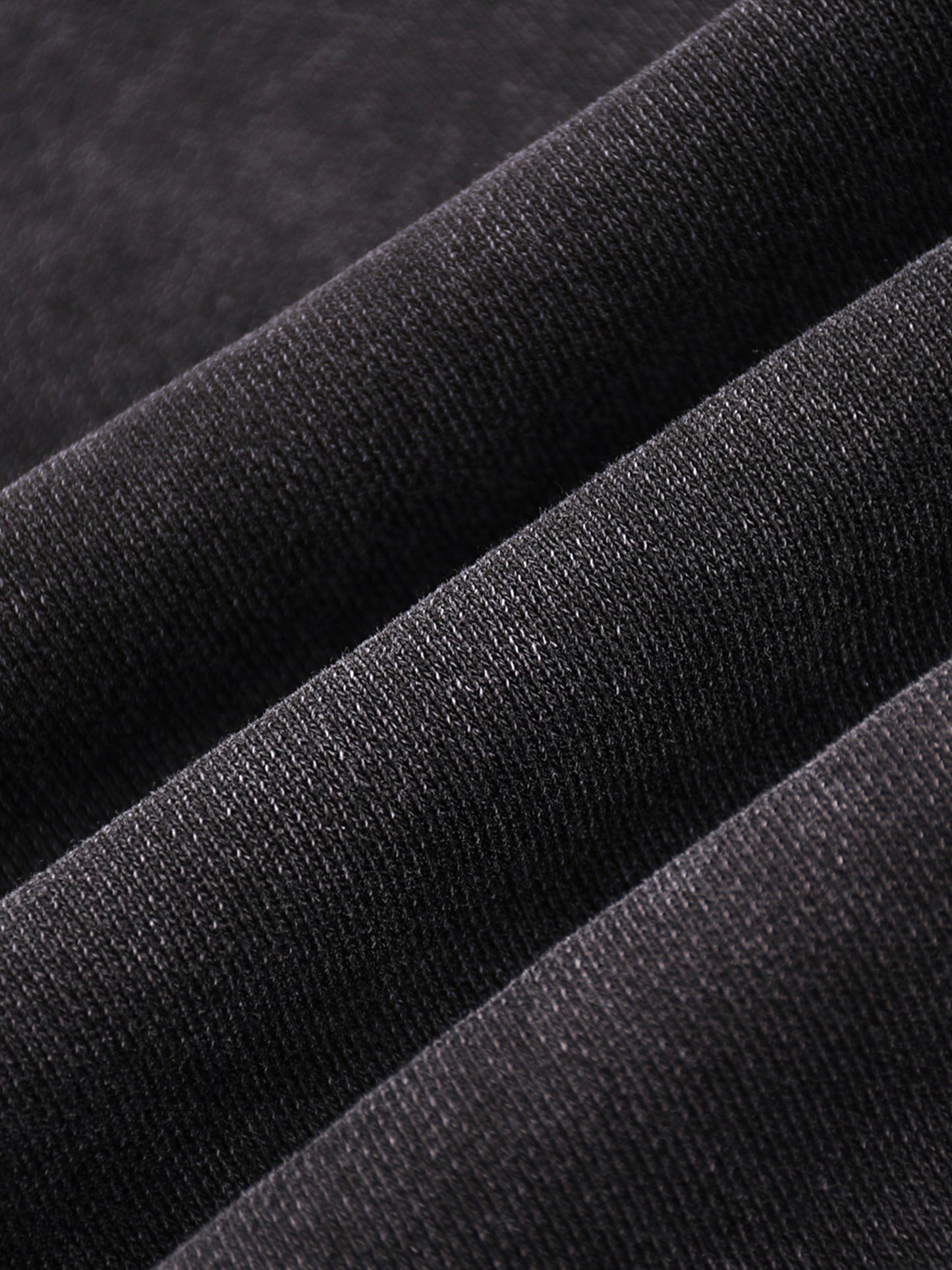 ODMPOD snow washed straight leg pants displayed on a model, showcasing casual fit and stylish denim texture.