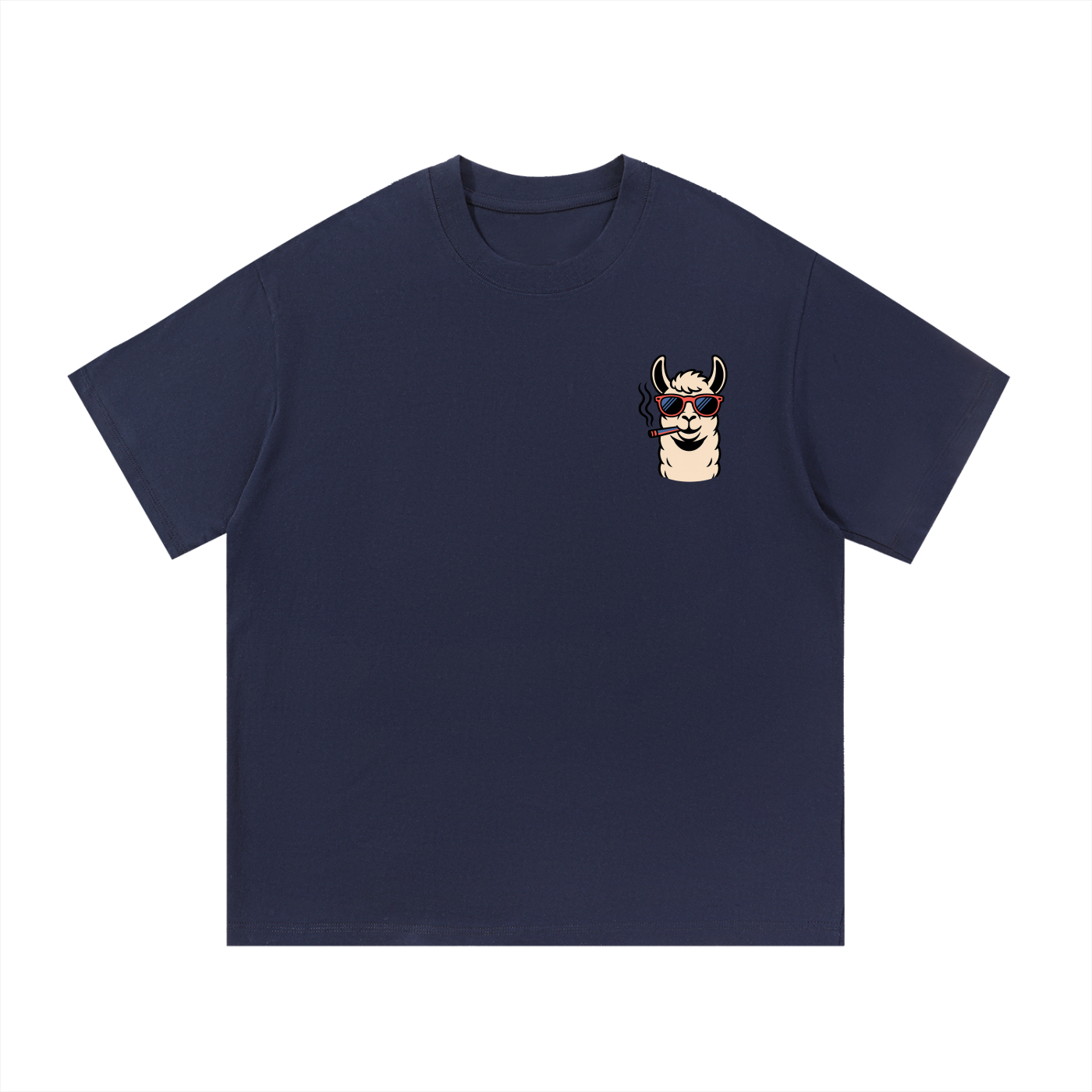 ODMPOD Essential Cotton T-Shirt in classic white, soft fabric, crew neck, and short sleeves, displayed on a hanger.
