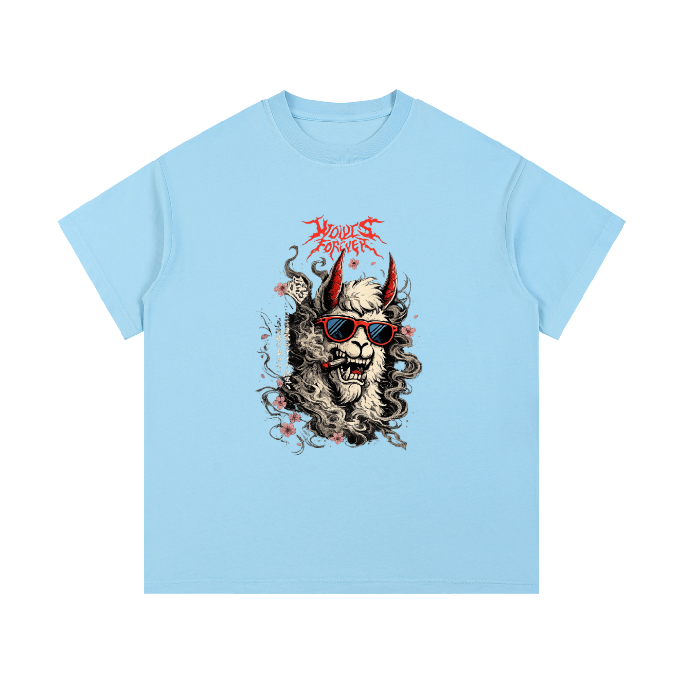 ODMPOD vintage wash cotton T-shirt with relaxed fit and soft, faded fabric, showcasing classic casual style.