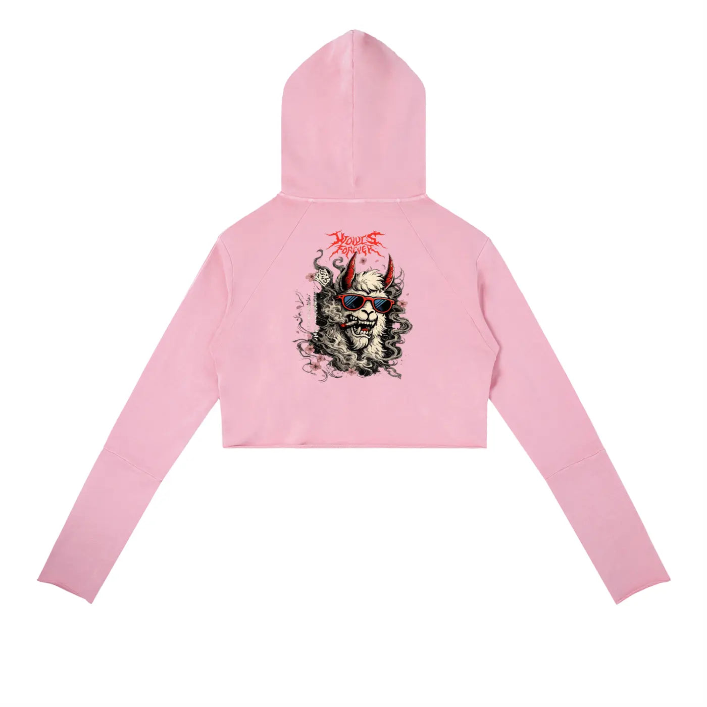 ODMPOD vintage washed raw edge hoodie featuring a relaxed fit, soft fabric, and distressed design on a neutral background.