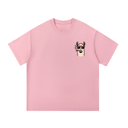White ODMPOD Essential Cotton T-Shirt displayed flat with round neckline and short sleeves on a plain background.