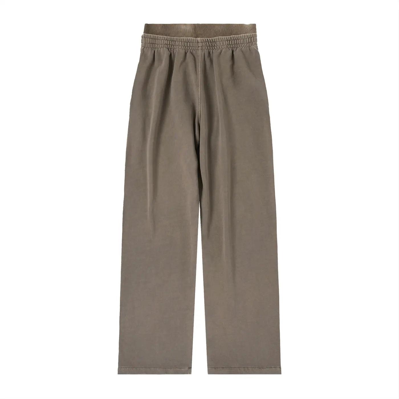 Vintage washed waist pants by ODMPOD with a relaxed fit, featuring a faded denim look and classic five-pocket design.