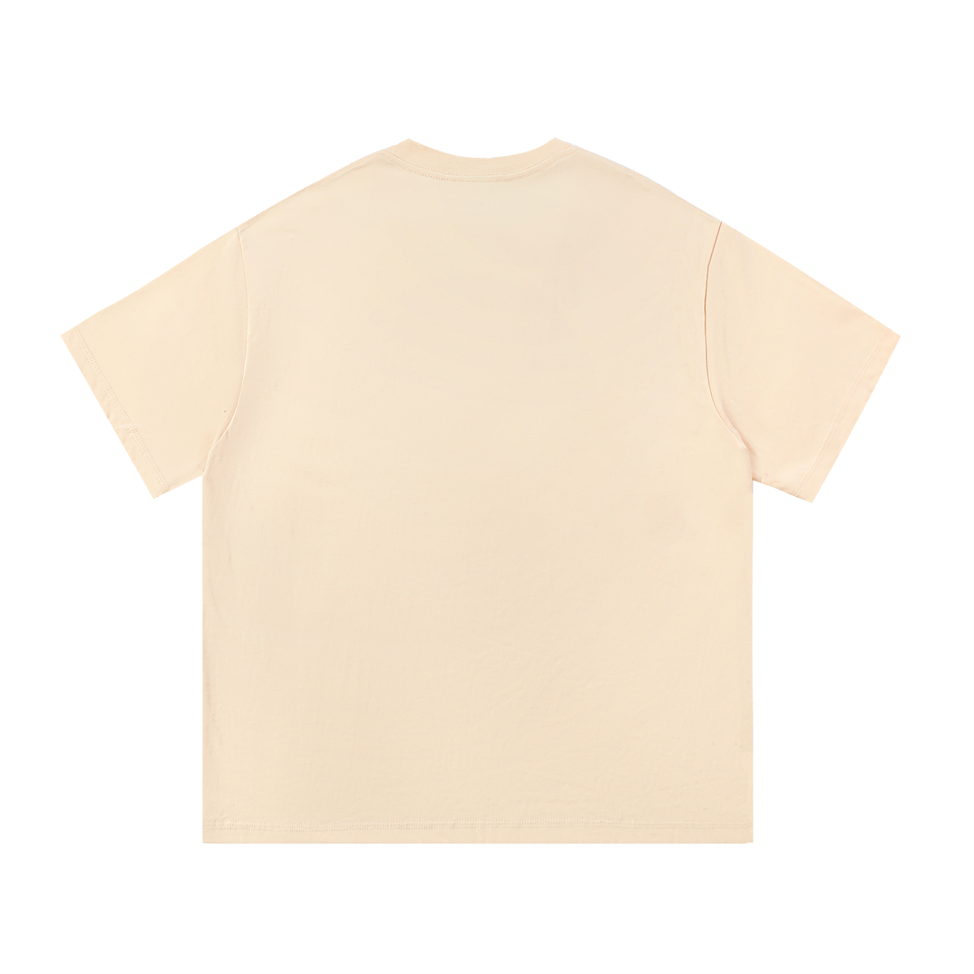 ODMPOD Essential Cotton T-Shirt in white, featuring a classic crew neck and soft cotton fabric for comfortable everyday wear.