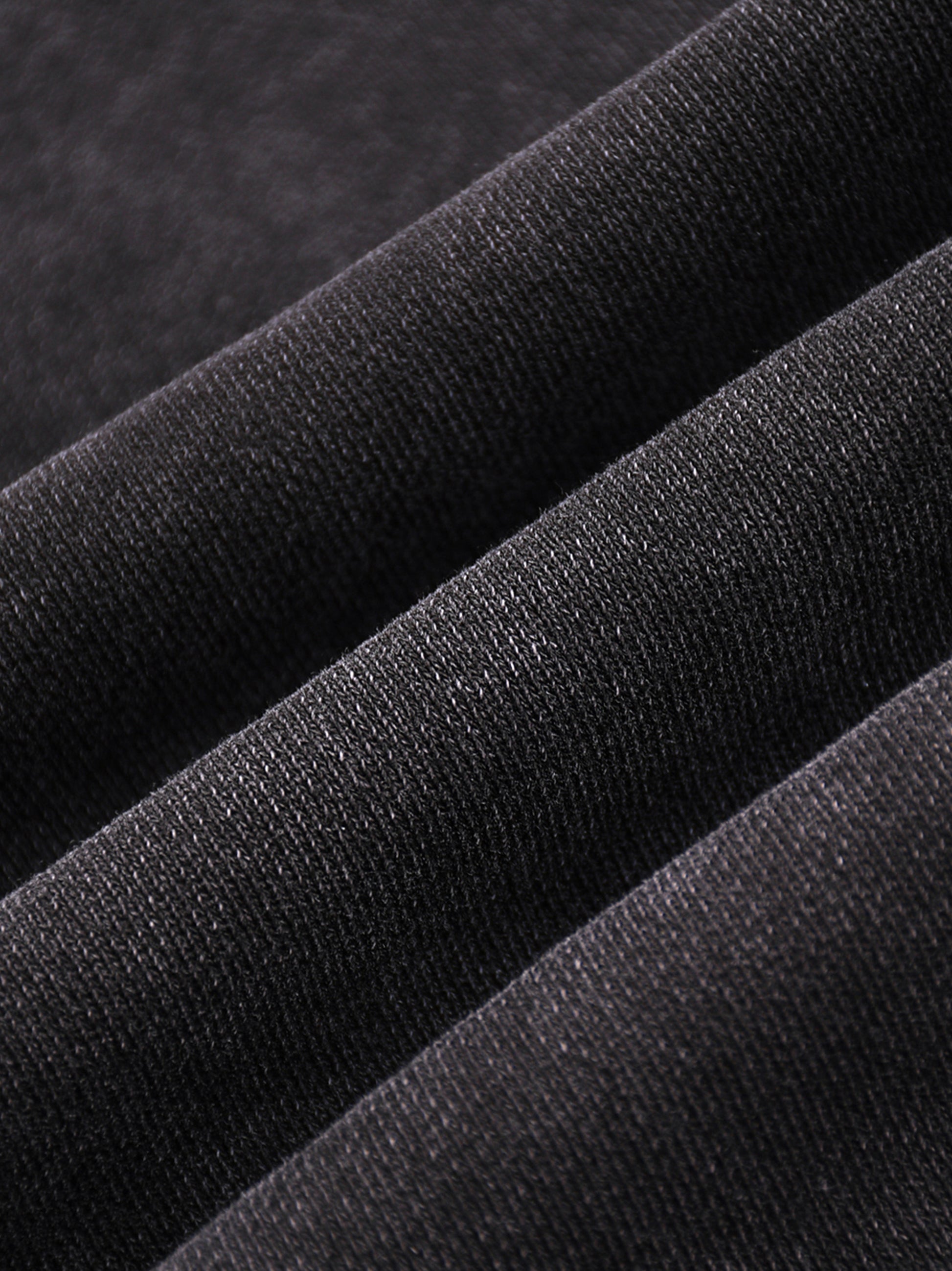 ODMPOD snow washed straight leg pants displayed on a model, showcasing casual fit and stylish denim texture.