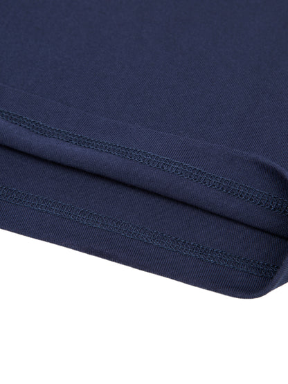 ODMPOD Essential Cotton T-Shirt, soft white fabric, close-up of smooth cotton material and classic fit.