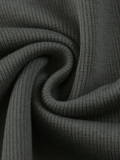 ODMPOD Mineral Wash Waffle Knit T-Shirt featuring a textured, casual design in a soft mineral wash finish.